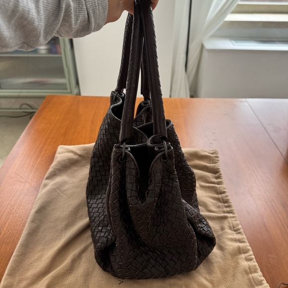 Bottega Veneta Intrecciato Woven Leather Satchel - Picture 5 of 15